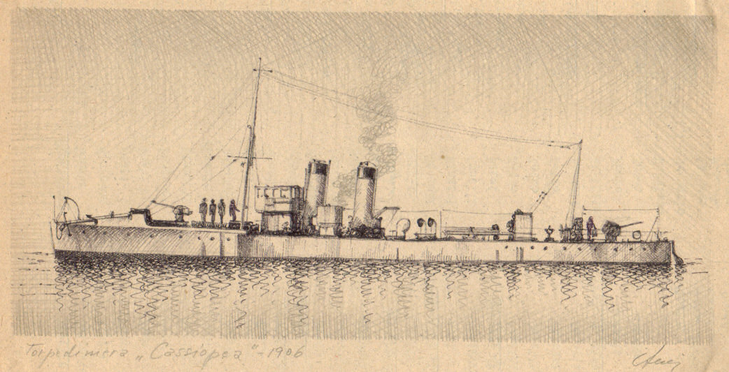 1906 - Torpediniera 'Cassiopea'